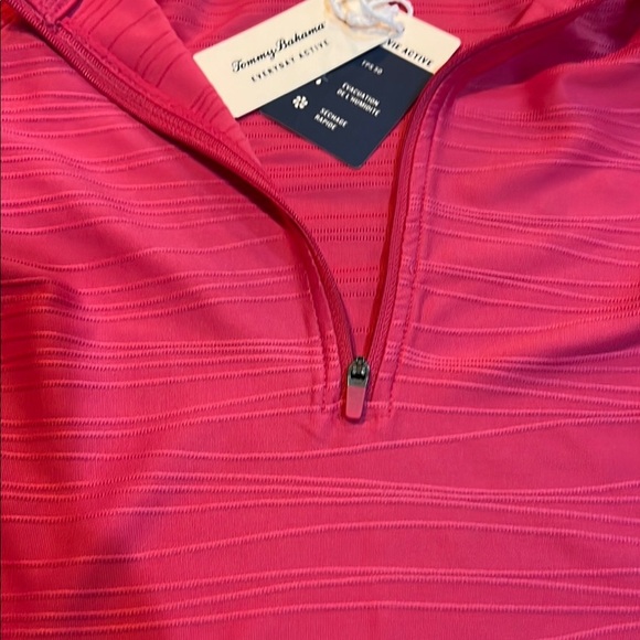 Tommy Bahama Vibrant Pink Activewear 1/4 Zip 🌸 - Picture 4 of 13
